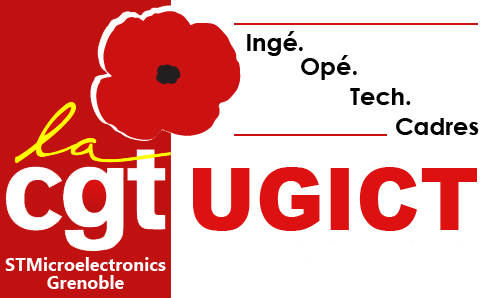 logo ugict cgt stmicroelectronics